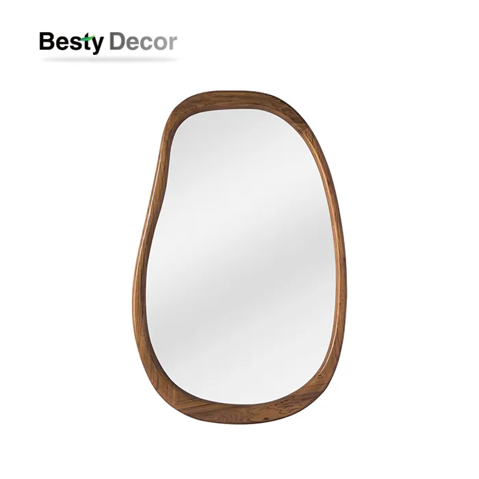 กระจกกรอบไม้เนื้อแข็งผิดปกติ