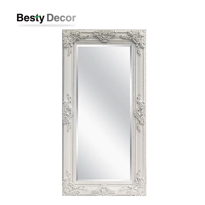 Matte White Resin Large Floor Length Mirror