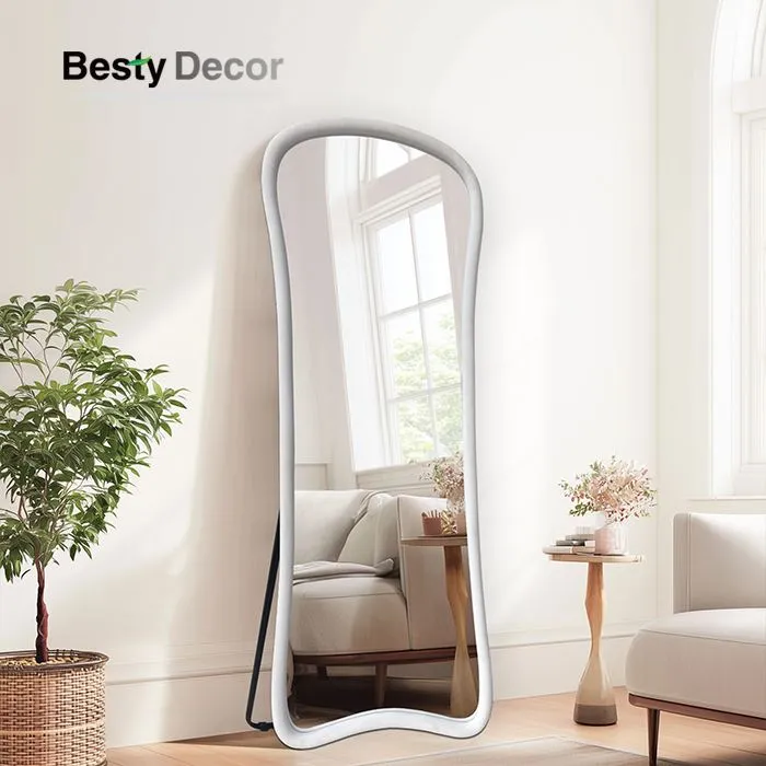  Leaning Full Length Floor Large Free Standing Mirror