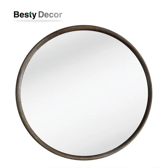 Wood Mirrors With Frame